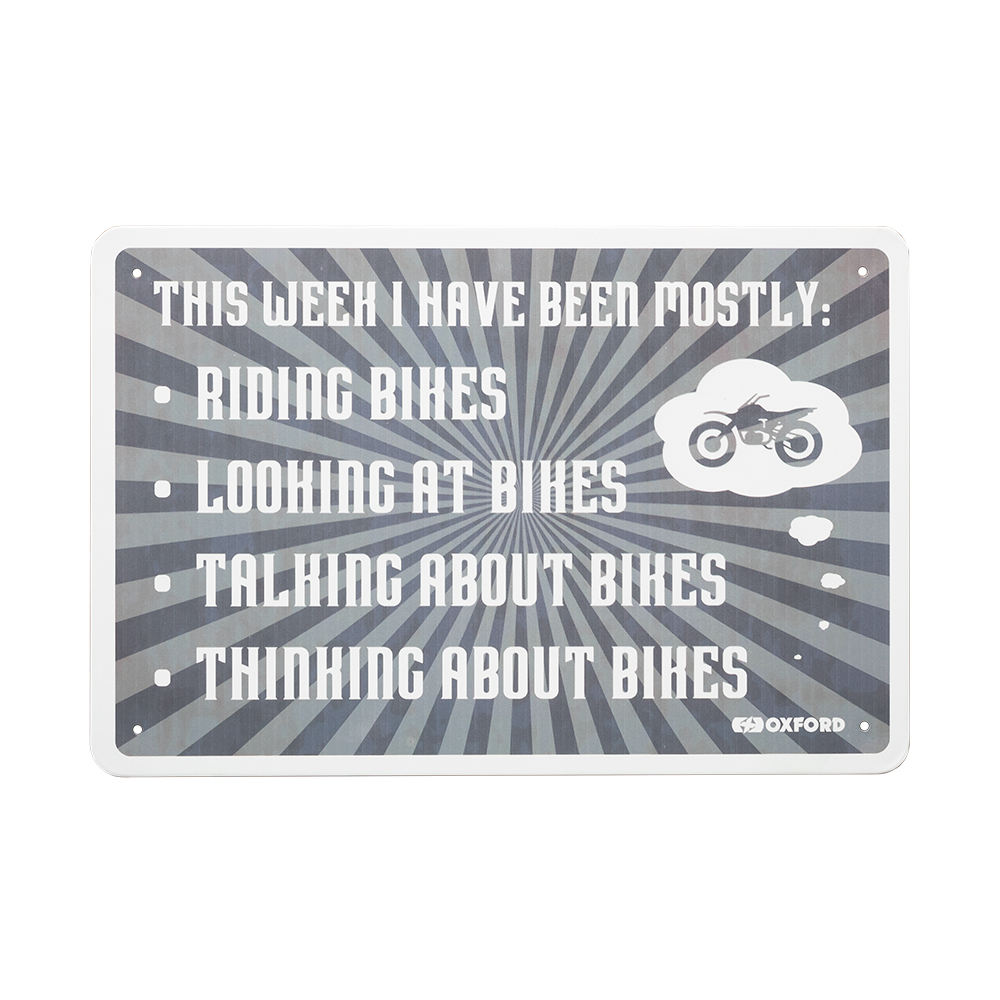 Oxford Oxford Garage Metal Sign This Week